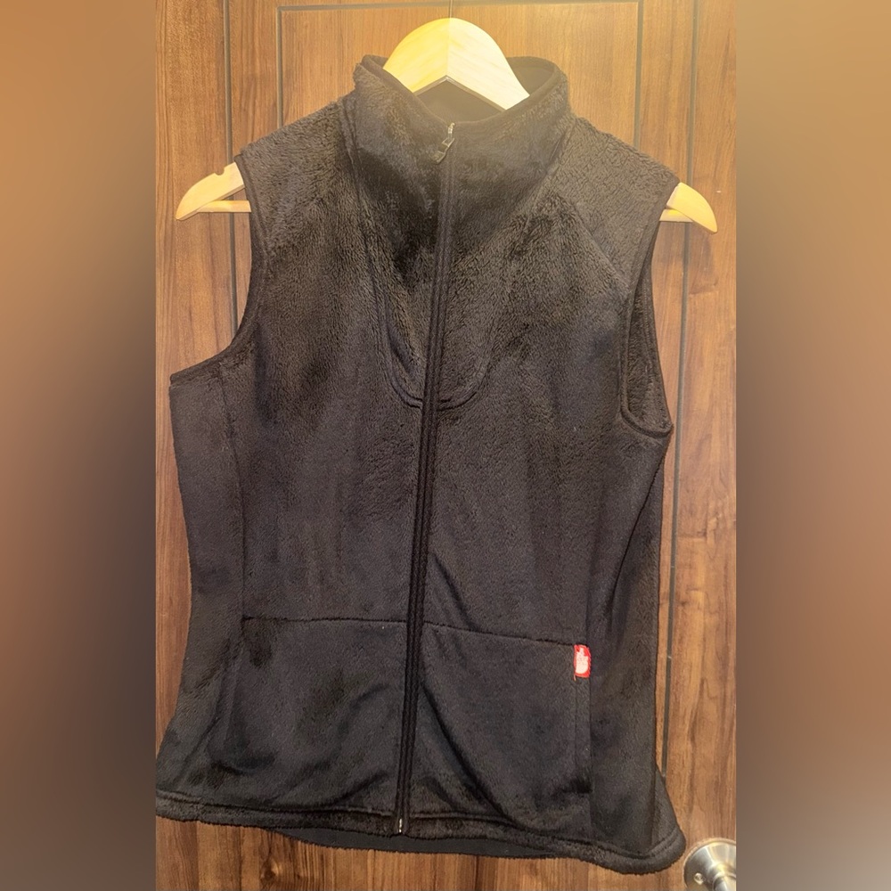 Northface Black Zip-Up Vest